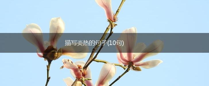 描写炎热的句子(10句),第1张