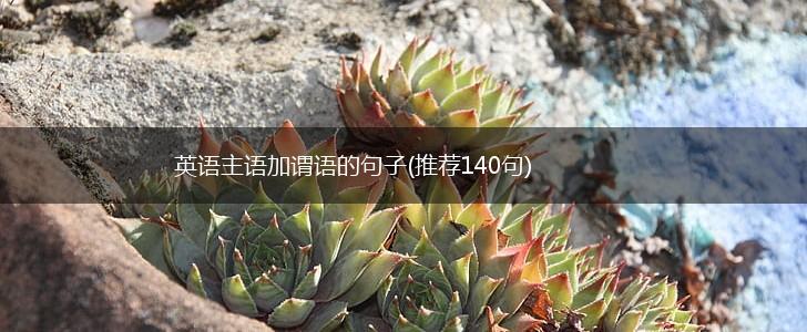 英语主语加谓语的句子(推荐140句),第1张